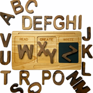 Learning Board and Uppercase Letters Set from Oyuncak House