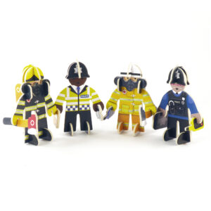 Rescue Team 3d Playset by Playpress Toys