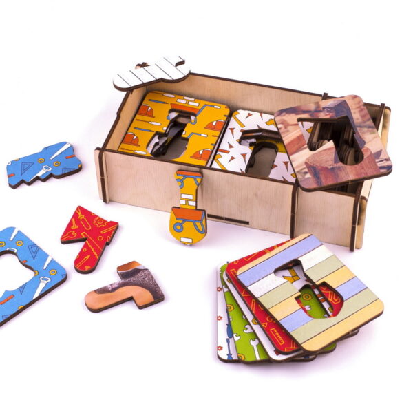 Seguin’s Boards "Instruments" from Woodlandtoys
