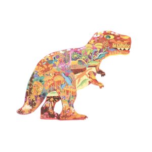 Puzzle Tiere Dinosaurier Künstlerisch 280 Teile Gross von Mideer