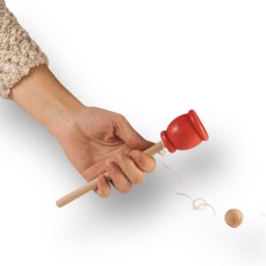 Bilboquet Cup and Ball Game from Mora Play Toys